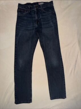 Wrangler Men's Jeans in Dark Blue Denim